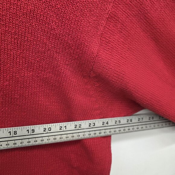 Quacker Factory Women 2XL Cardigan Sweater Christmas Holiday Knit Vintage - Picture 9 of 10